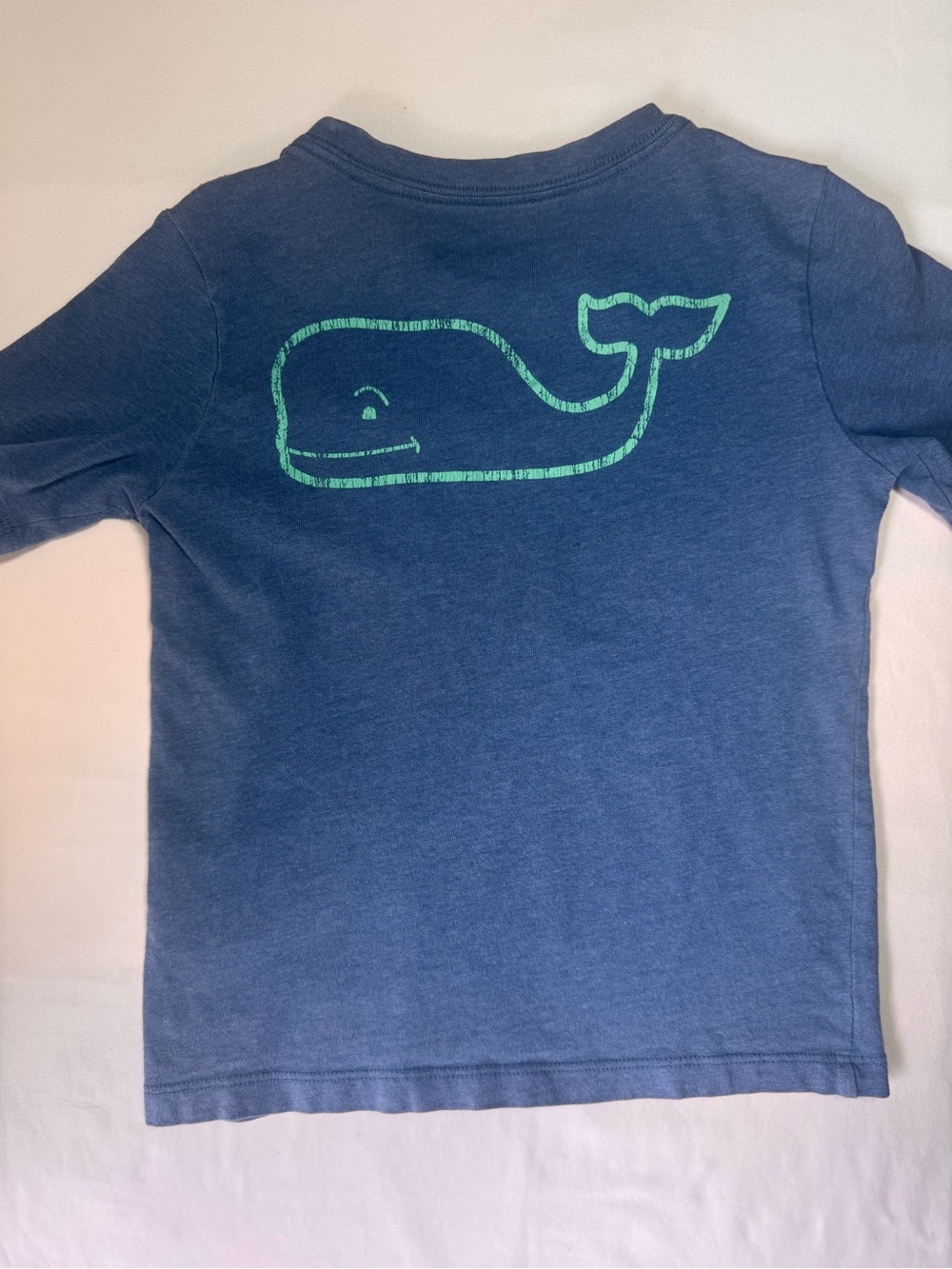 Vineyard Vines Kids Short Sleeve Pocket Tee in  Blue